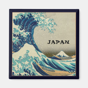 Aimant Japon & Art japonais / Grande vague au large de Ka