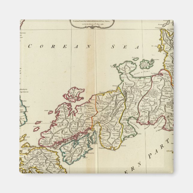 Aimant Japon, Corée (Devant)