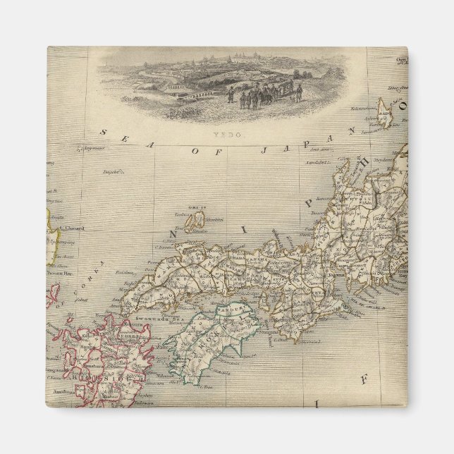 Aimant Japon et Corea (Devant)