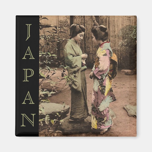 Aimant Japon vintage (Devant)