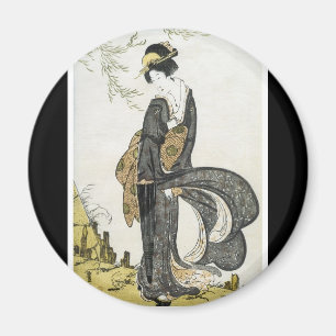 Aimant japonais antique d'art