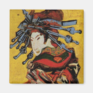 Aimant Japonais Courtesan Oiran par Vincent van Gogh