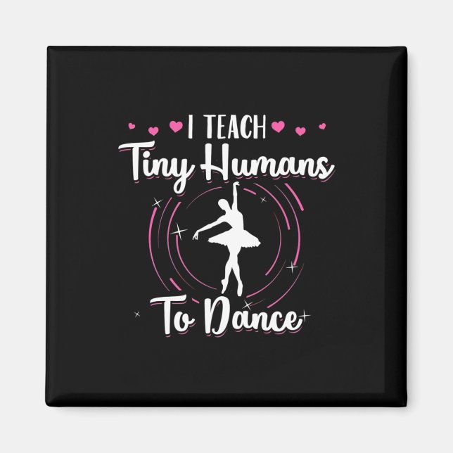 Aimant J'Apprends À Danser De Petits Humains (Devant)