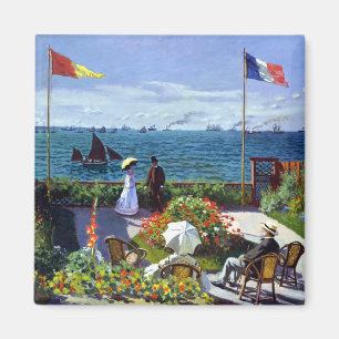 Aimant Jardin à Sainte-Adresse de Claude Monet