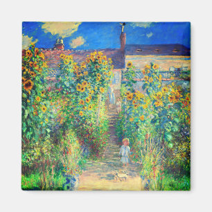 Aimant Jardin aux fleurs de Monet