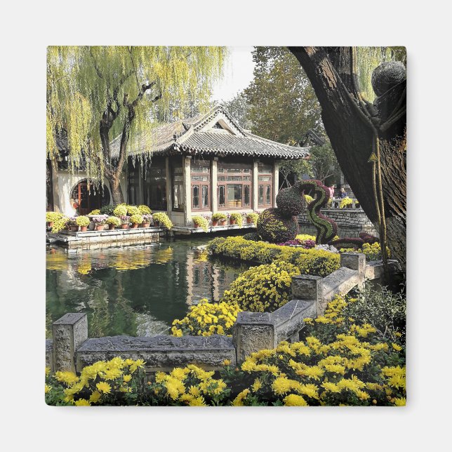 Aimant Jardin chinois (Devant)