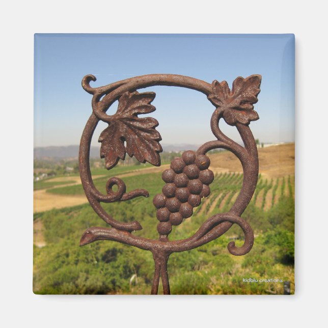 aimant - jardin de campagne viticole (Devant)