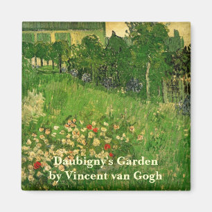 Aimant Jardin de Daubigny par Vincent van Gogh, Le Jardin