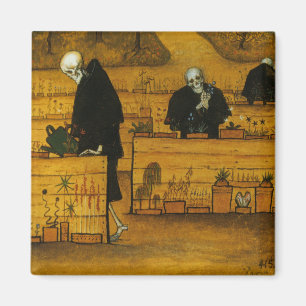 Aimant Jardin de la mort (par Hugo Simberg)