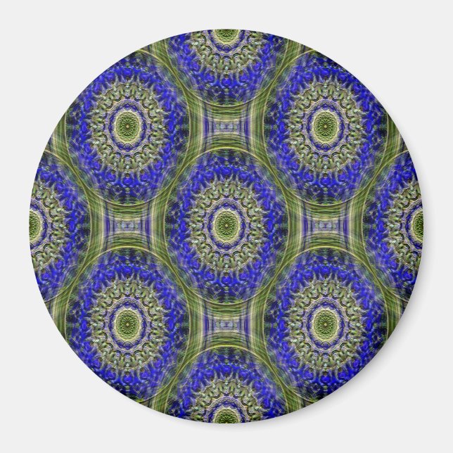 Aimant Jardin de l'Hyacinthe des raisins...... (Devant)