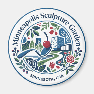 Aimant Jardin de sculptures de Minneapolis États-Unis