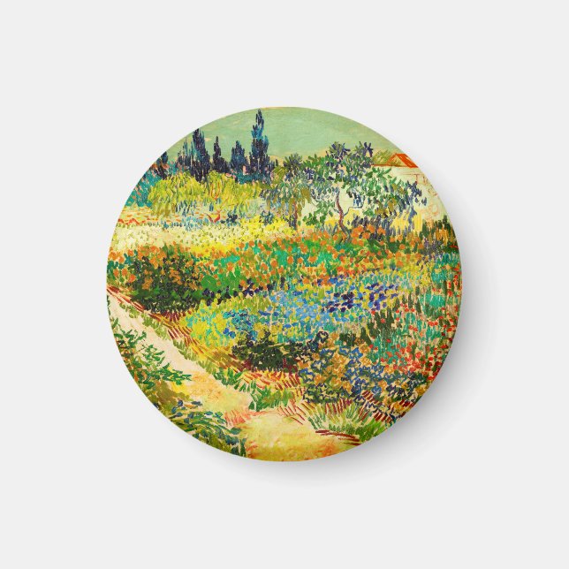 Aimant Jardin de Vincent Van Gogh à Arles (Devant)