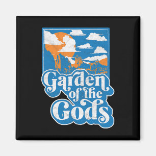 Aimant Jardin des Dieux Colorado Vintage 80s Ascension G