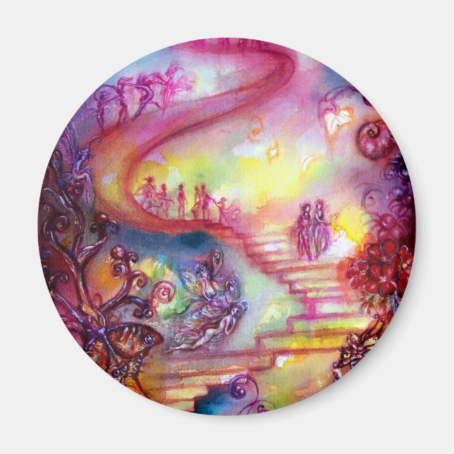 AIMANT JARDIN DES OMBRES PERDUES / ESCALIERS MYSTIQUES (Devant)