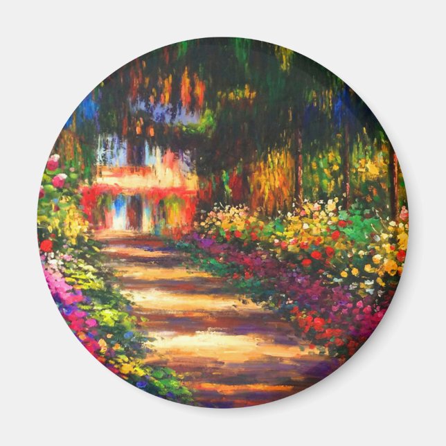 Aimant Jardin du Monet à Giverny (Devant)