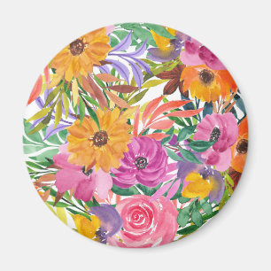 Aimant Jardin fleuri