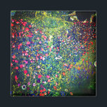 Aimant Jardin italien Gustav Klimt<br><div class="desc">Magnet représentant la peinture à l’huile de Gustav Klimt,  Paysage du jardin italien (1913). Un beau jardin de fleurs colorées : rouge,  blanc,  rose,  violet. Un grand cadeau pour les amateurs d'art Art Nouveau et autrichien.</div>