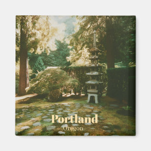 Aimant Jardin Japonais, Portland, Oregon Souvenir