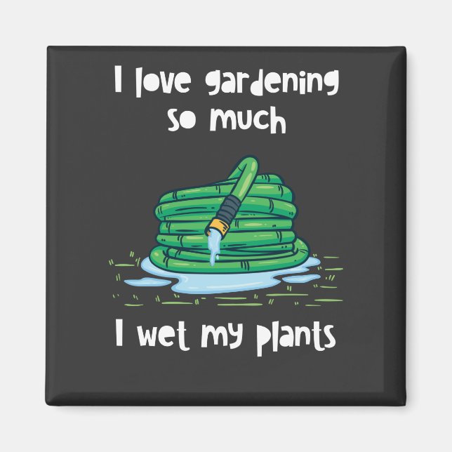 Aimant Jardin Jardin Hose Cadeau (Devant)