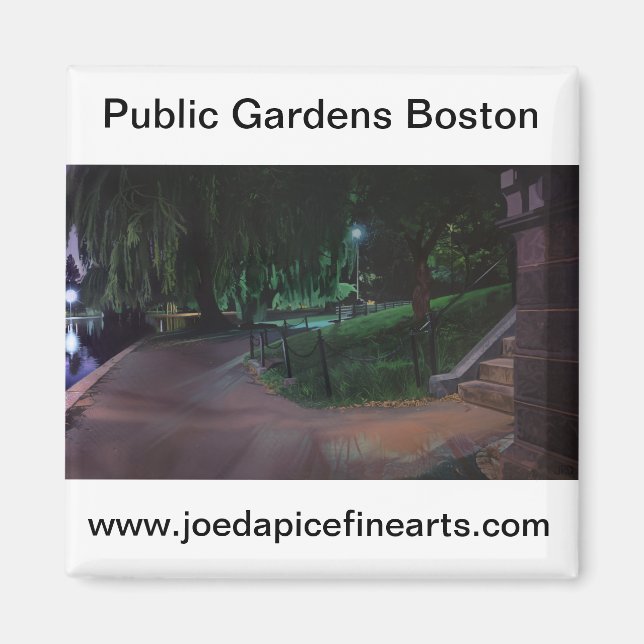 Aimant Jardin public de Boston (Devant)