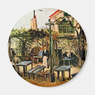 Aimant Jardin Sur Montmartre (La Guinguette),