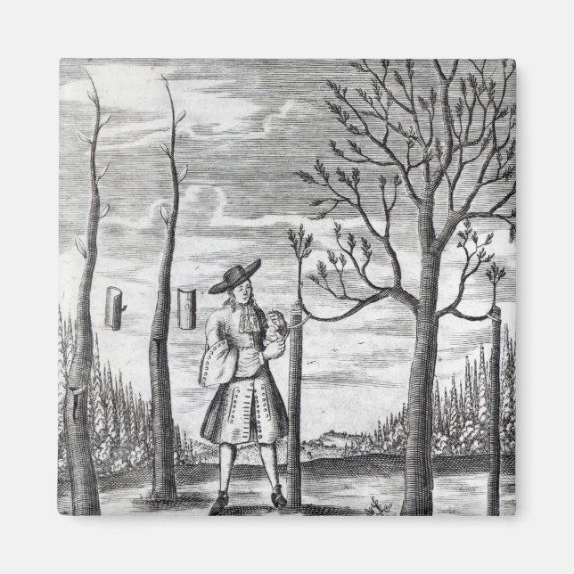 Aimant Jardinage et Maladies Plantes (Devant)