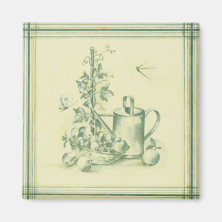 Aimant Jardinage vintage