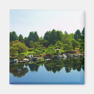 Aimant Jardins japonais dans les jardins botaniques de De