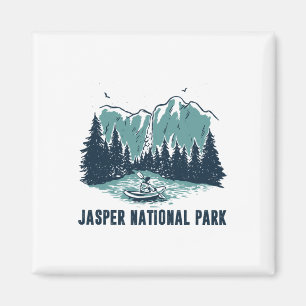 Aimant Jasper Montagne Alberta Canada Parc national Jaspe