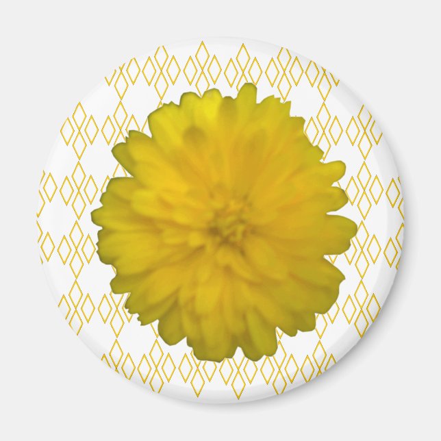 Aimant jaune Marigold (Devant)