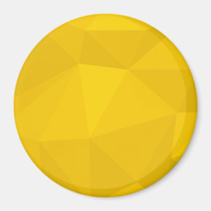 Aimant Jaune, moderne, cool, tendance, art géométrique ur