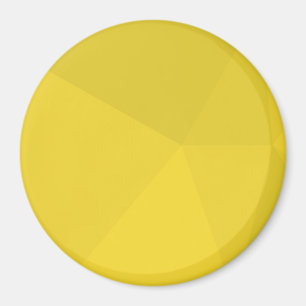 Aimant Jaune, simple, moderne, cool, art géométrique tend