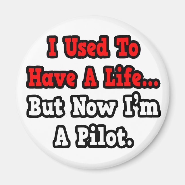 Aimant J'avais une vie...Pilote (Devant)