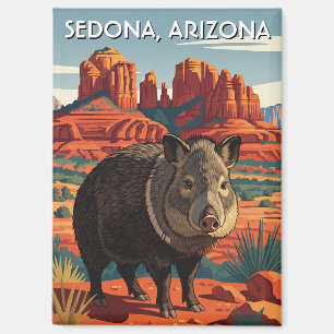 Aimant Javelina à Sedona Arizona Voyage Vertical