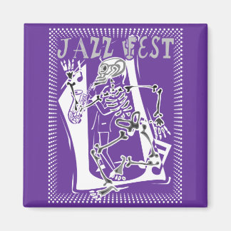 Aimant Jazz Fest Skeleton 2011