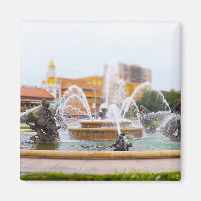 Aimant JC Nichols Fountain Country Club Plaza KC (Devant)