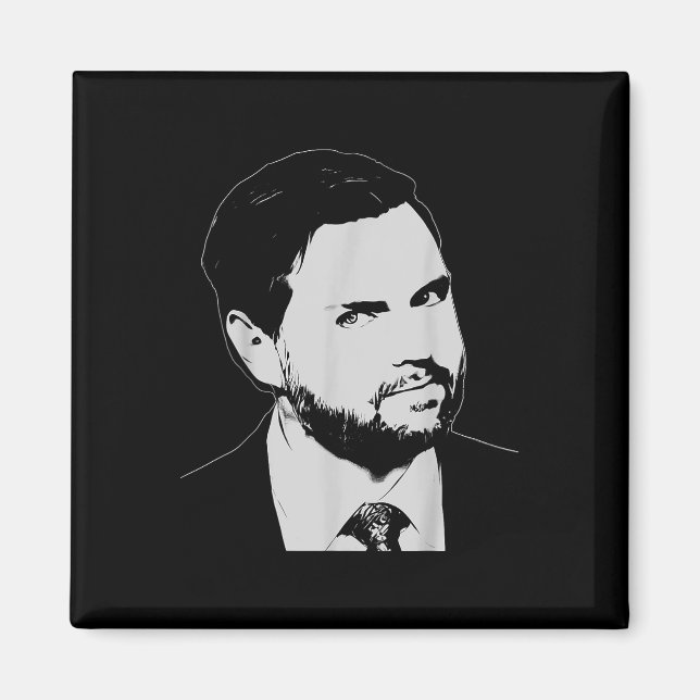 Aimant Jd Vance 2028 Glance Inauguration 2025 Vp (Devant)