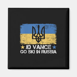 Aimant Jd Vance Go Ski En Russie Dit Drôle _ Trump 2