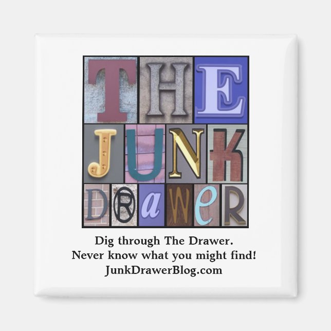 Aimant JDLogo, Passez à travers le tiroir. Ne... - Custom (Devant)