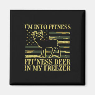 Aimant Je Chasse Dans Fitness Fit Ness Deer Freezer Homme