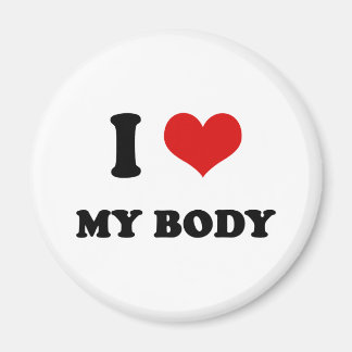Aimant Je Coeur J'Aime Mon Corps