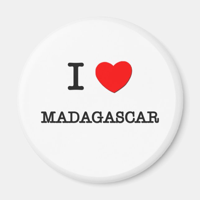 AIMANT JE COEUR MADAGASCAR (Devant)