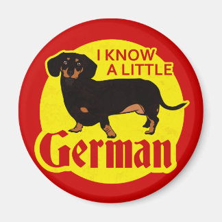 Aimant Je Connais Un Peu Allemand