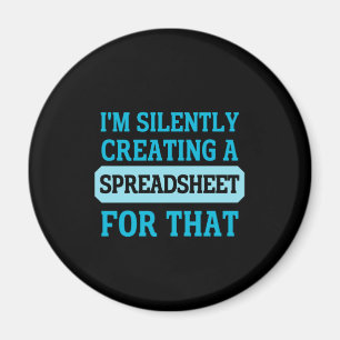 Aimant Je crée silencieusement une feuille de calcul pour