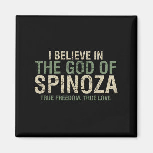 Aimant Je Crois Au Philosophe Cool Du Dieu De Spinoza Q
