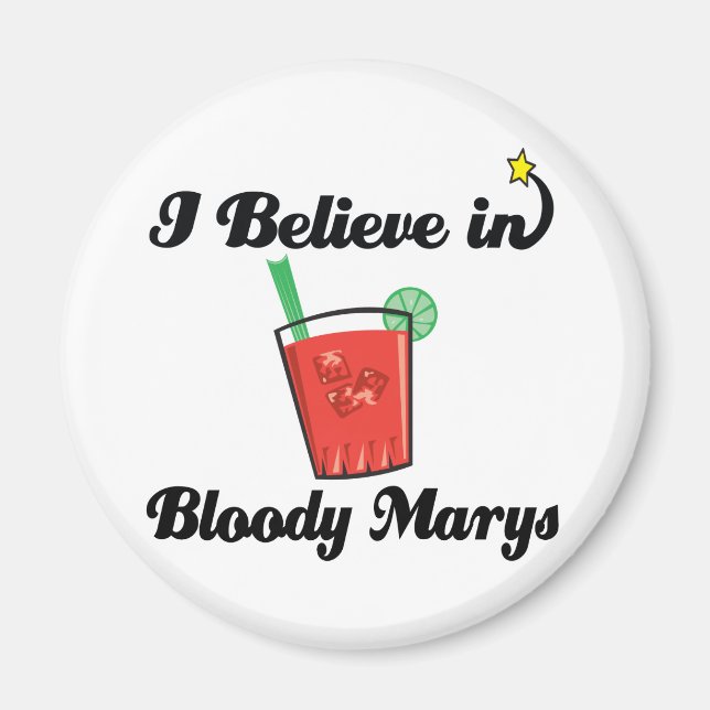 Aimant je crois aux bloody marys (Devant)