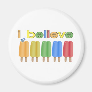 Aimant Je crois aux Ice Pops