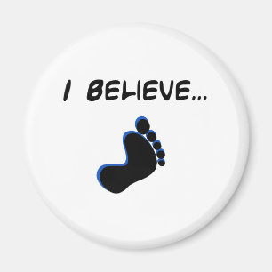 Aimant Je crois en Bigfoot