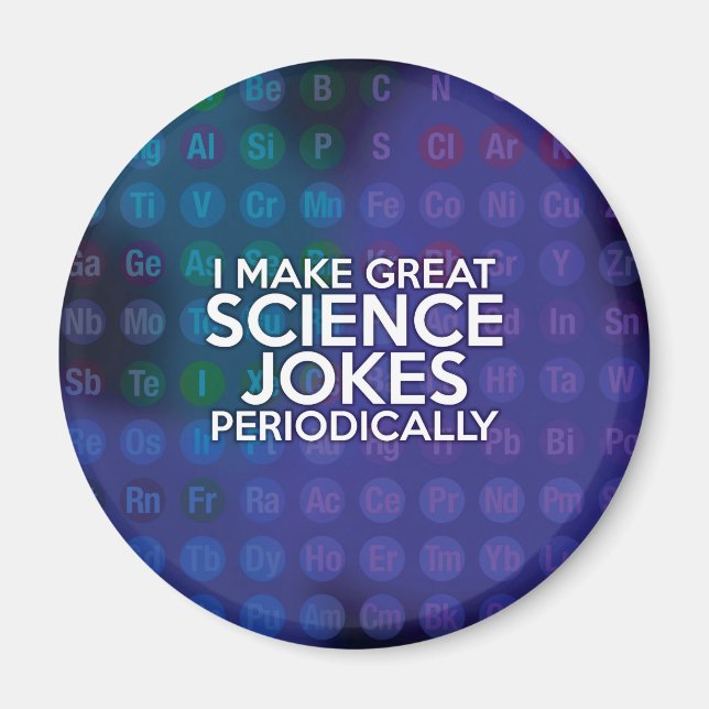 AIMANT JE FAIS DE GRANDES BLAGUES SCIENTIFIQUES PÉRIODIQU (Devant)