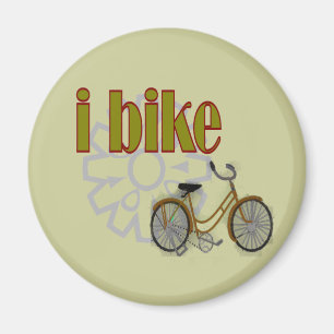 Aimant "je fais du vélo" la conception de VÉLO et de